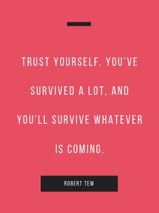 Robert Tew motivational quote