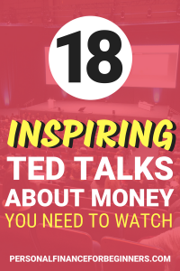 18 TED talks on money you need to watch!